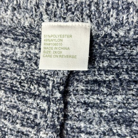 Softies heather marshmallow Johnny collar lounge set heather midnight new 2x/3x - Picture 7 of 7